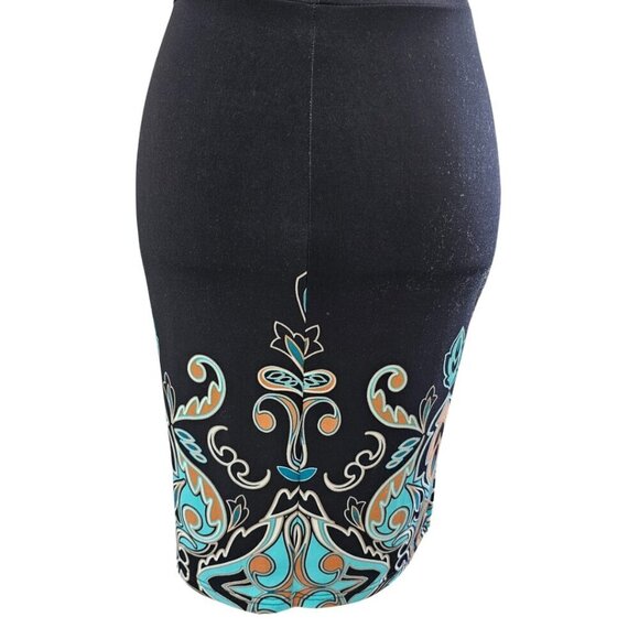 Le Chateau Women's Slip Dress, XXS, Midi Length, Sleeveless V-Neck - Picture 6 of 16